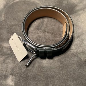 Jimmy Choo Black leather belt
